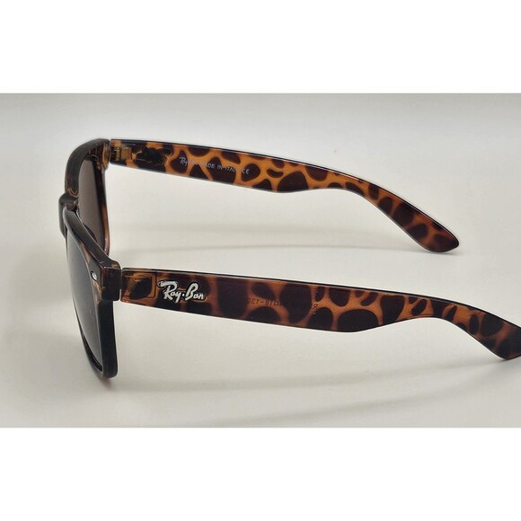 Ray-Ban RB2140 Original Wayfarer Classic Polished Tortoise Frame brown Lens - Picture 4 of 8